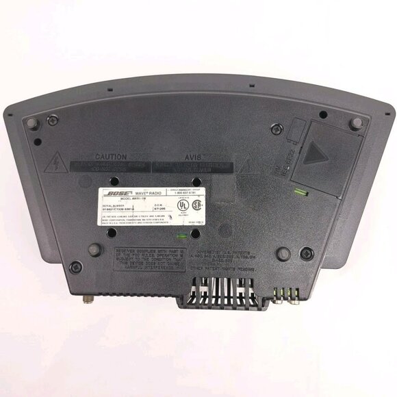 Bose Wave Radio AM/FM Clock Alarm Black Tested Working No Remote - Picture 11 of 16